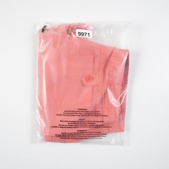 GAP Aubrey pink Linen blend shorts size 8 - Picture 8 of 8